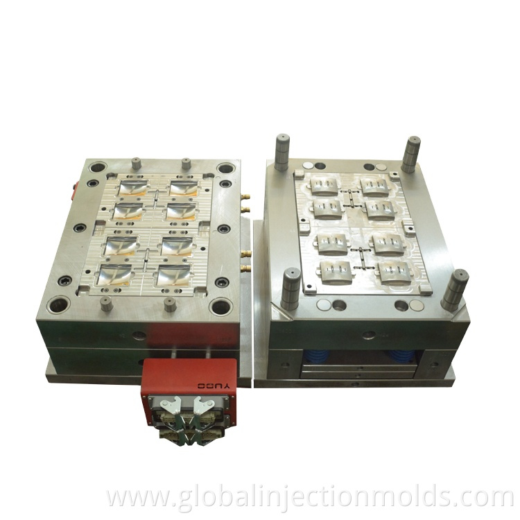 Plastic injection mold for plug board switch socket panel cover injection molding